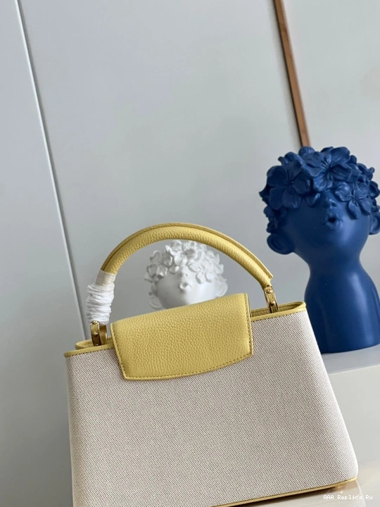 AAA Pruses Bags CAPUCINES LOUIS VUITTON MM 0813